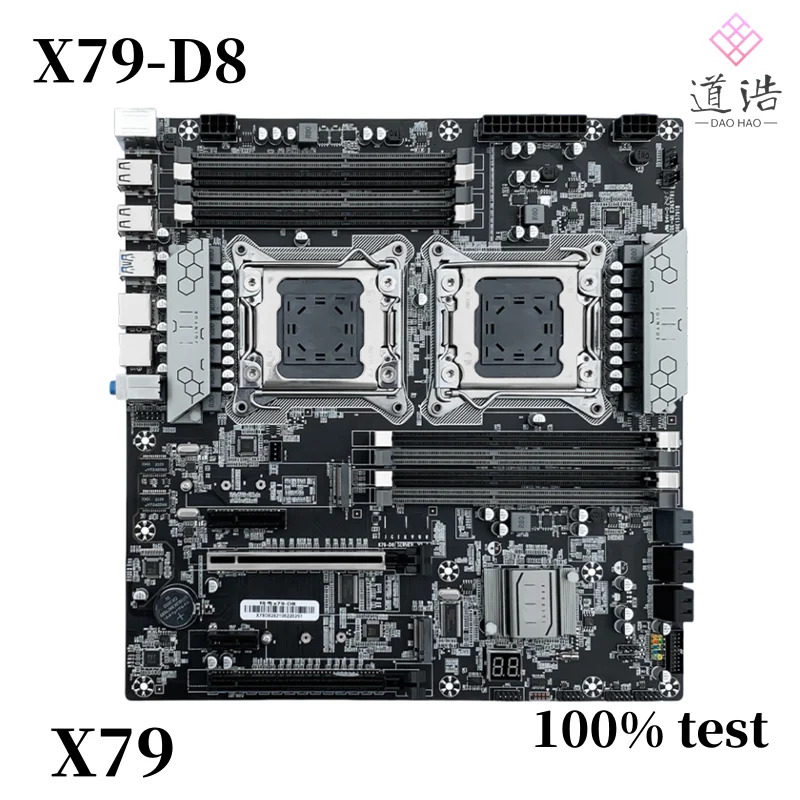 JGINYUE X79-D8 마더보드 512GB M.2 LGA 2011 DDR4 E- X79 메인보드 리퍼 완료