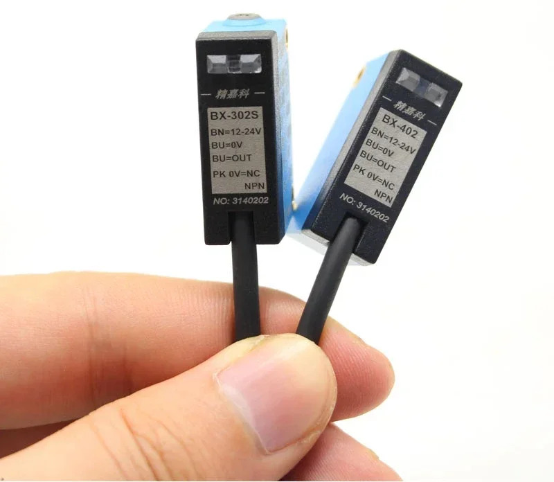 레이저 적외선 BX-302S BX-402제거 확산 반사 조정 가능광전스위치 센서
