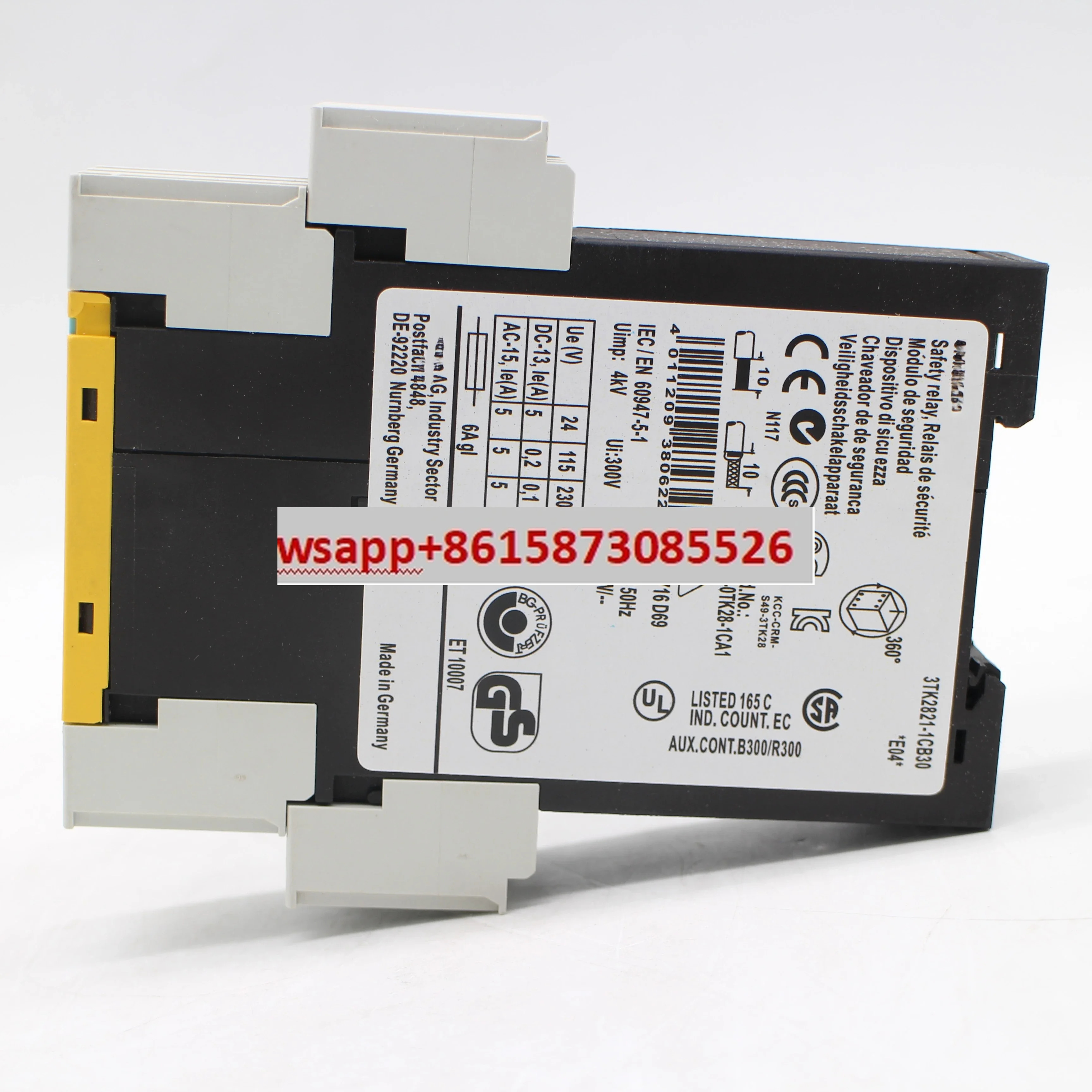 오리지널 안전 릴레이 3TK2821-1CB30