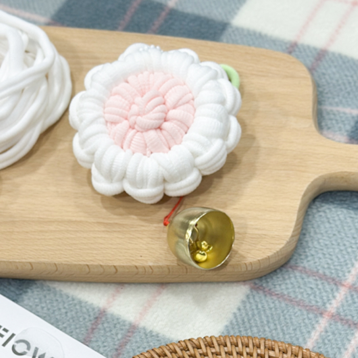 풍수지리 재물복 양말목 행운 도어벨 만들기 DIY 키트 - 상세 이미지 2