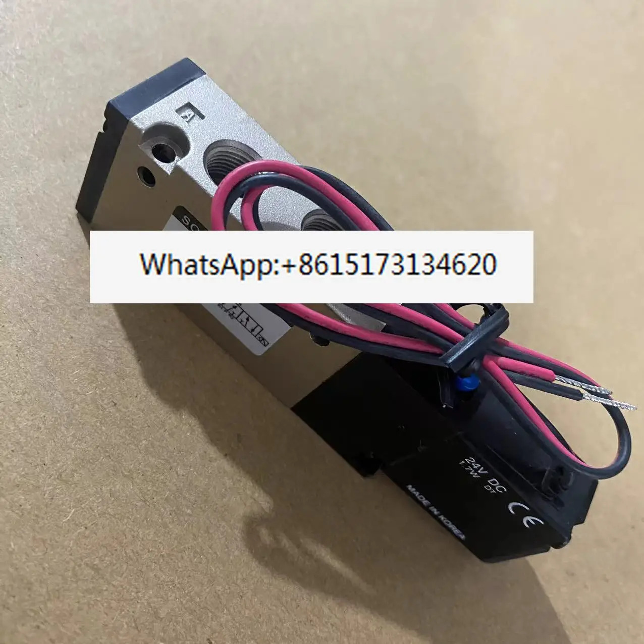 SV110 공압 솔레노이드 밸브 2위치 5방향 제어 AC220 DC24
