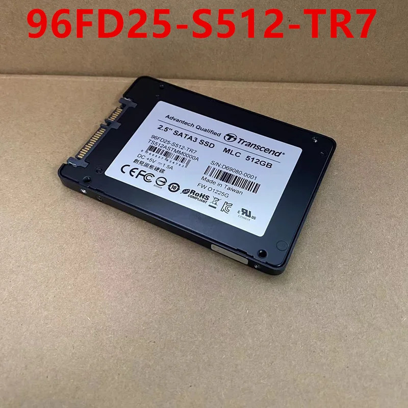96FD25-S512-TR7ADVANTECH 512GB 2.5 SATA SSD새 솔리드 스테이트 드라이브