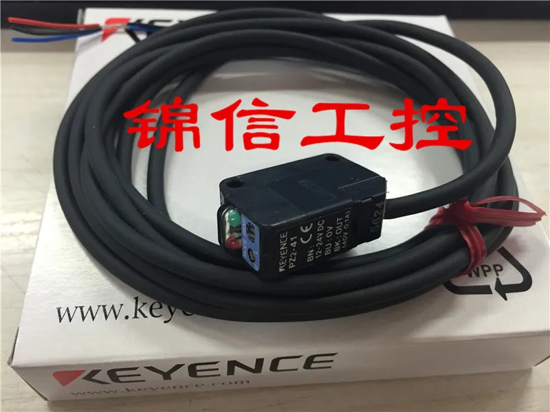 원본 KEYENCE/KEYENCE PZ2-41 NPN 사각 반사 광전스위치 센서가 가 있습니다.