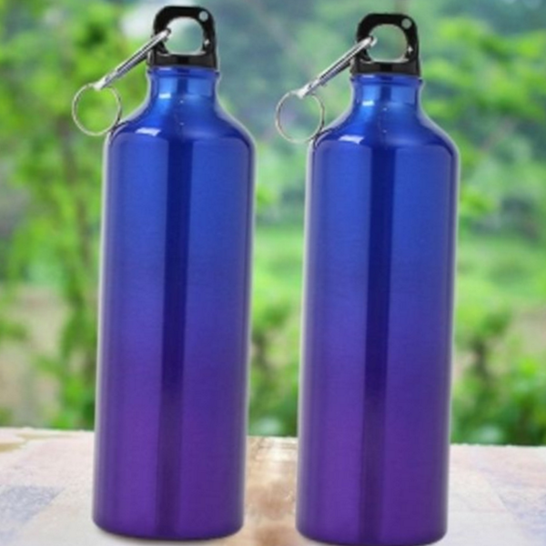 아웃도어 스포츠 물병 등산용 알루미늄 물병 휴대용 750ml 2p 운동 - 상품 이미지