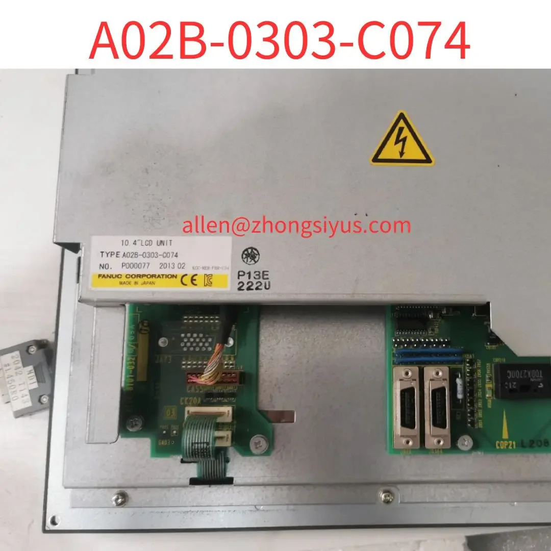 리퍼 A02B-0303-C074 시스템 호스트 LCD 스크린 터치