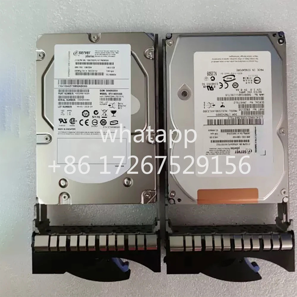 IBM 146G 15K SAS 3.5인치 HDD 10N7204 10N7232 하드 용