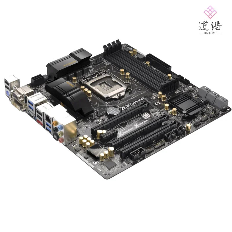 ASRock호환 Z87M EXTREME4 마더보드 32GB LGA 1150 DDR3 마이크로 Z87 메인보드 완전 작동 리퍼