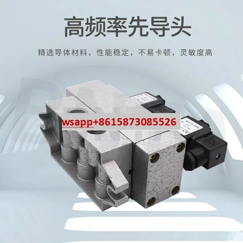 K25DH-15 솔레노이드 밸브 K35 대유량 K25D 구형 K25D2H-10 2위치 5방향 -08-20-25-Y