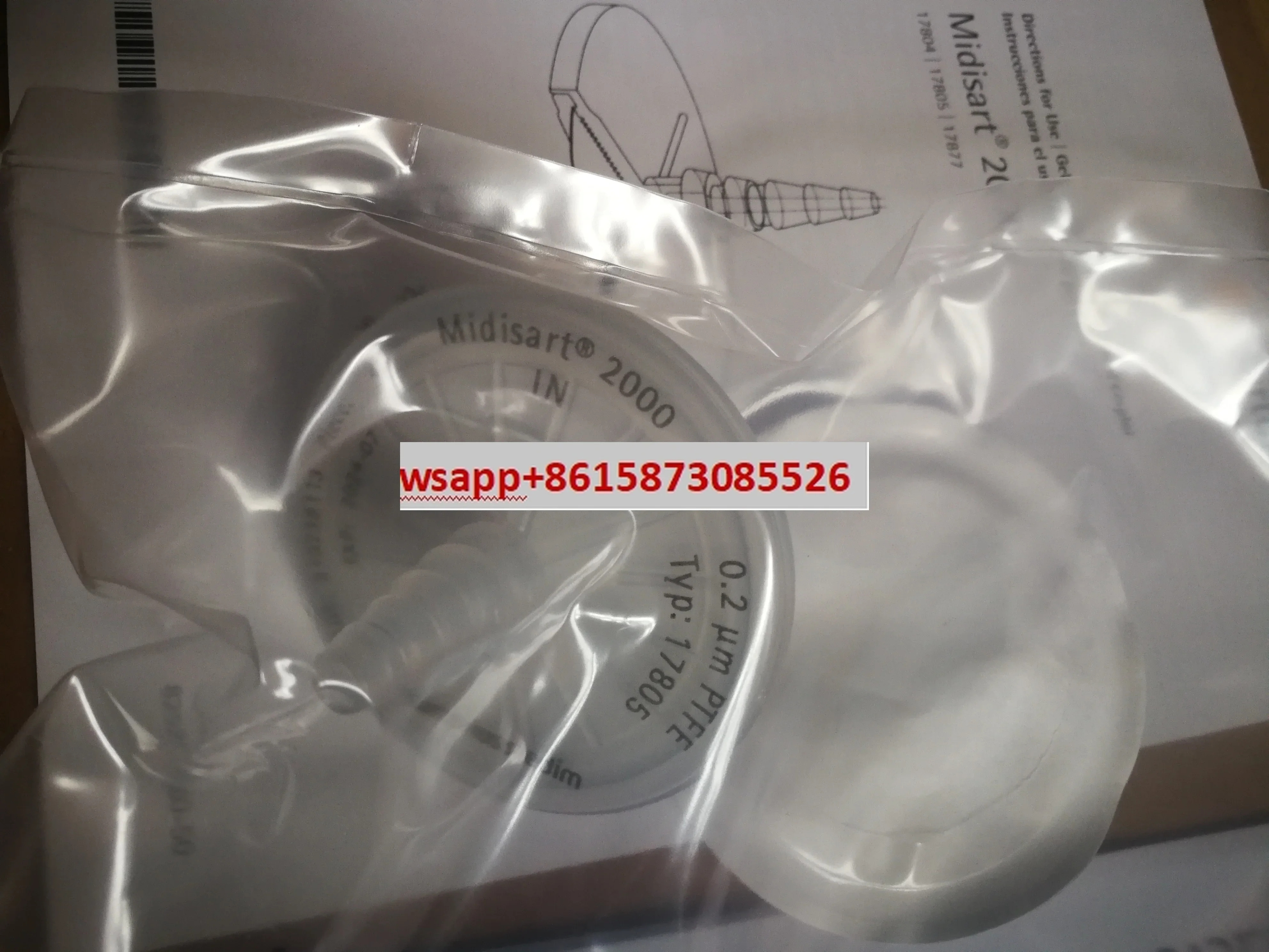 17805 물 필터 발효기 0.2 um cSartorius Midisart 2000