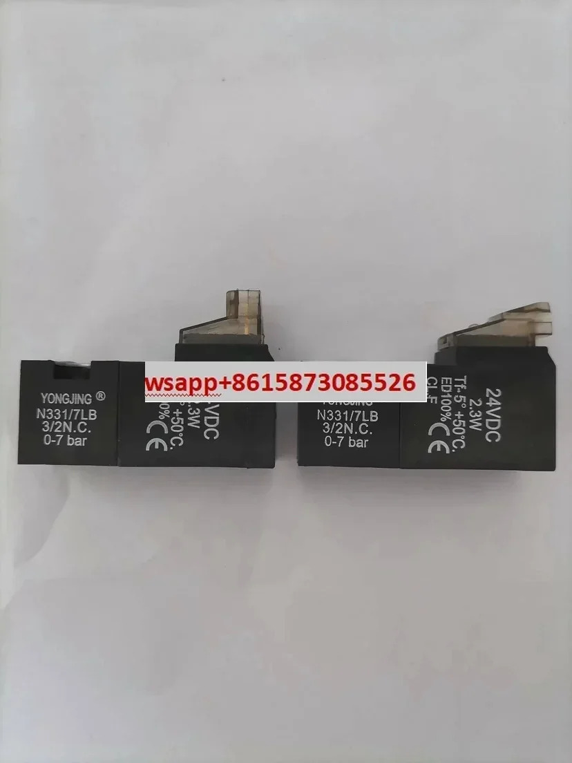 권선 기계 에어 밸브 15mm 솔레노이드 24VDC2.3W LJ331/0B-2 N331.8B N341.8C