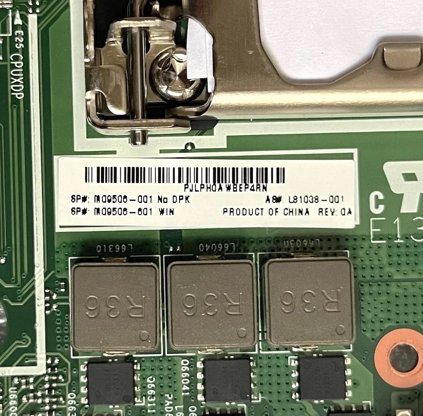 hp호환 ProOne 600 G6 400 TPC-1044 AIO 마더보드 L81038-001 M09506-001 M09506-601 메인보드 작업