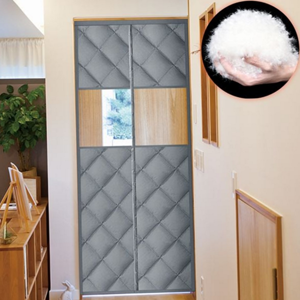 방한 현관 단열 커튼 우풍 현관 보온 커튼 겨울 패딩