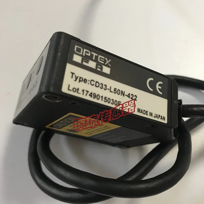 일본 OPTEX Ortiz CD33-L50N-422 레이저 변위센서