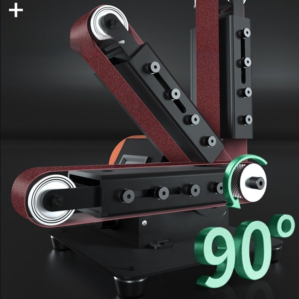 자동 칼갈이 전동 자동칼갈이 숫돌 가위갈 A. 250w7 속도 조정 더블 그라인딩 휠 세트 - 상세 이미지 2