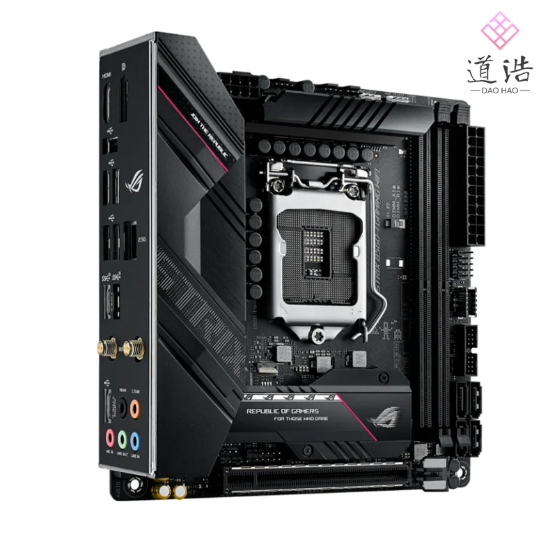 ROG STRIX B560-I GNG WIFI 마더보드 HDMI PCI-E4.0 LGA 1200 DDR4 Mini-ITX B560 메인보드 리퍼 완료 64GB