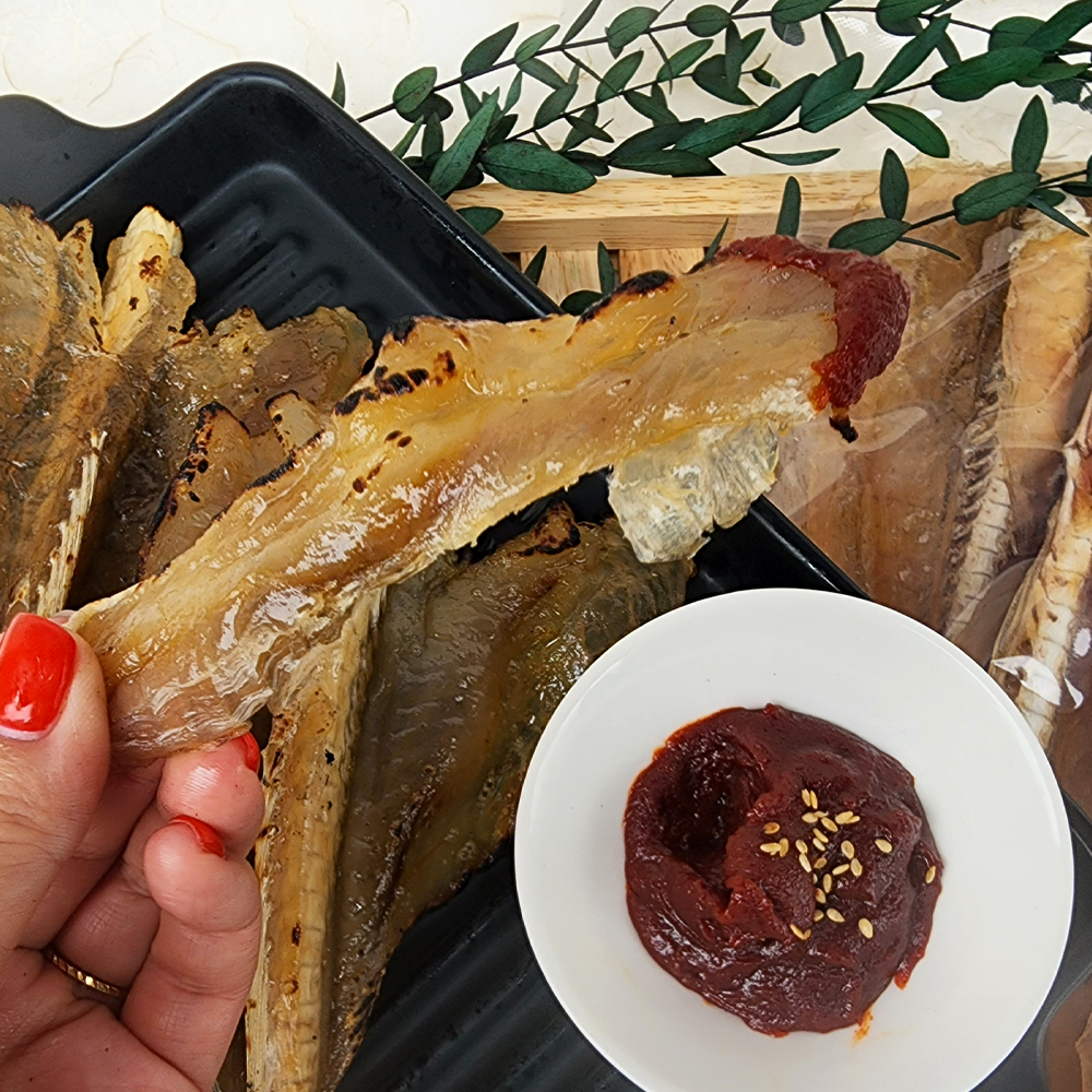 국산 아귀포 꼬리아귀포 아구포 300g 맥주 마른 안주 간식 - 상세 이미지 2