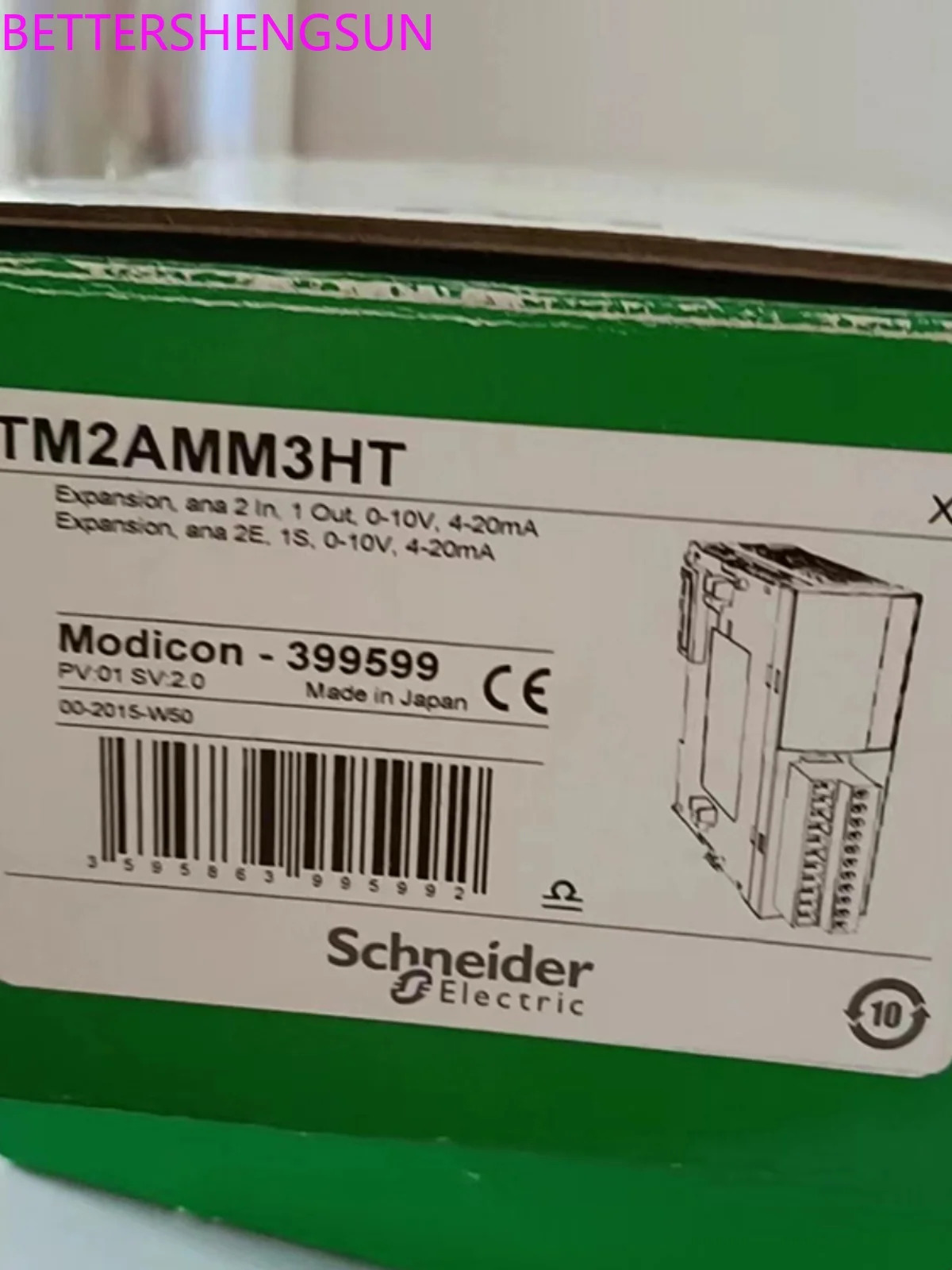 PLC 아날로그 입력모듈 Tm2amm2ht Tm2amm3ht 신