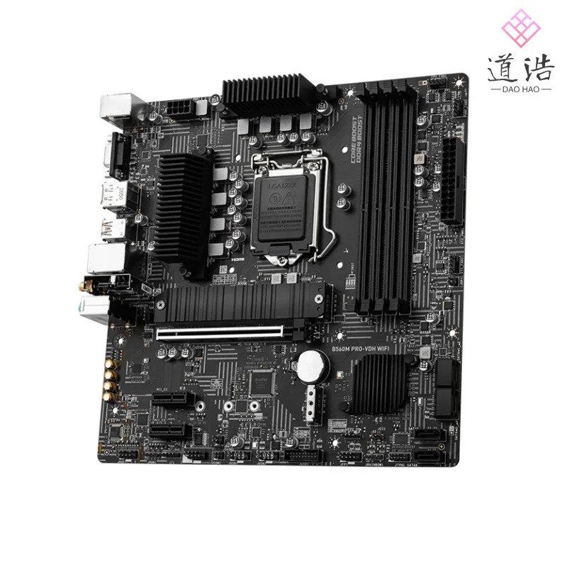 B560M PRO-VDH WIFI 마더보드128GB LGA 1200 DDR4 마이크로 B560 메인보드 완전 작동 리퍼
