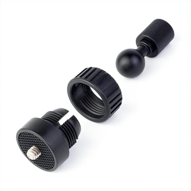 10 PCS 17mm 볼 헤드 소켓 변환 1/4 스레드 인터페이스 전어댑터 핸드 스크류 입 액세서리