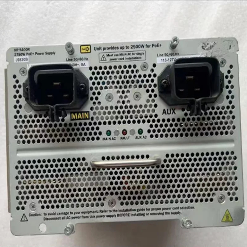 ARUBA 5400R ZI1 2750W 전원공급장치 DCJ28002-02 0957-2415 리퍼 PSU 것처럼 작동