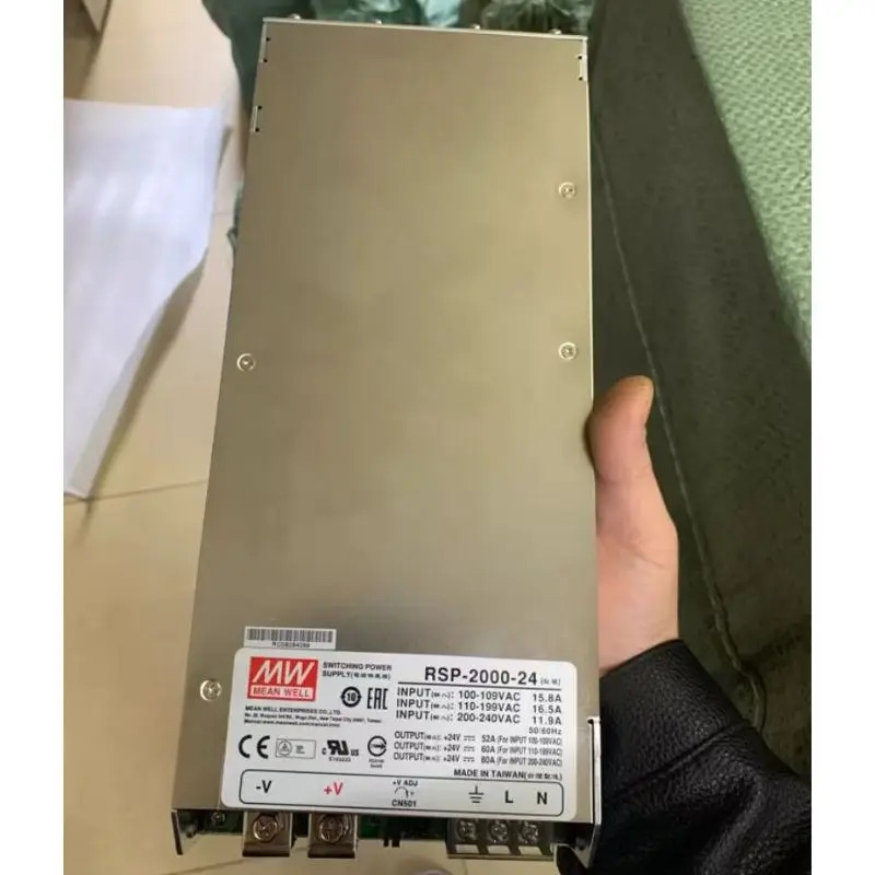 리퍼 RSP-2000-24 24V80A 스위치 전원공급장치는 되었습니다.