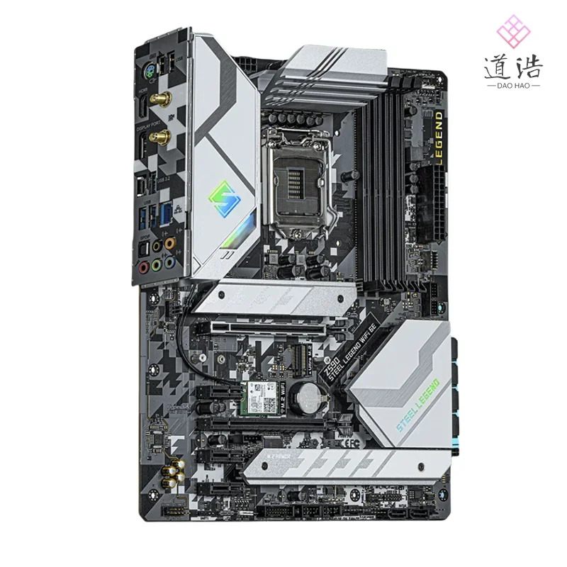 ASRock호환 Z590 STEEL LEGEND WIFI 6E 마더보드 128GB HDMI M.2 LGA 1200 DDR4 메인보드 완전 작동 리퍼