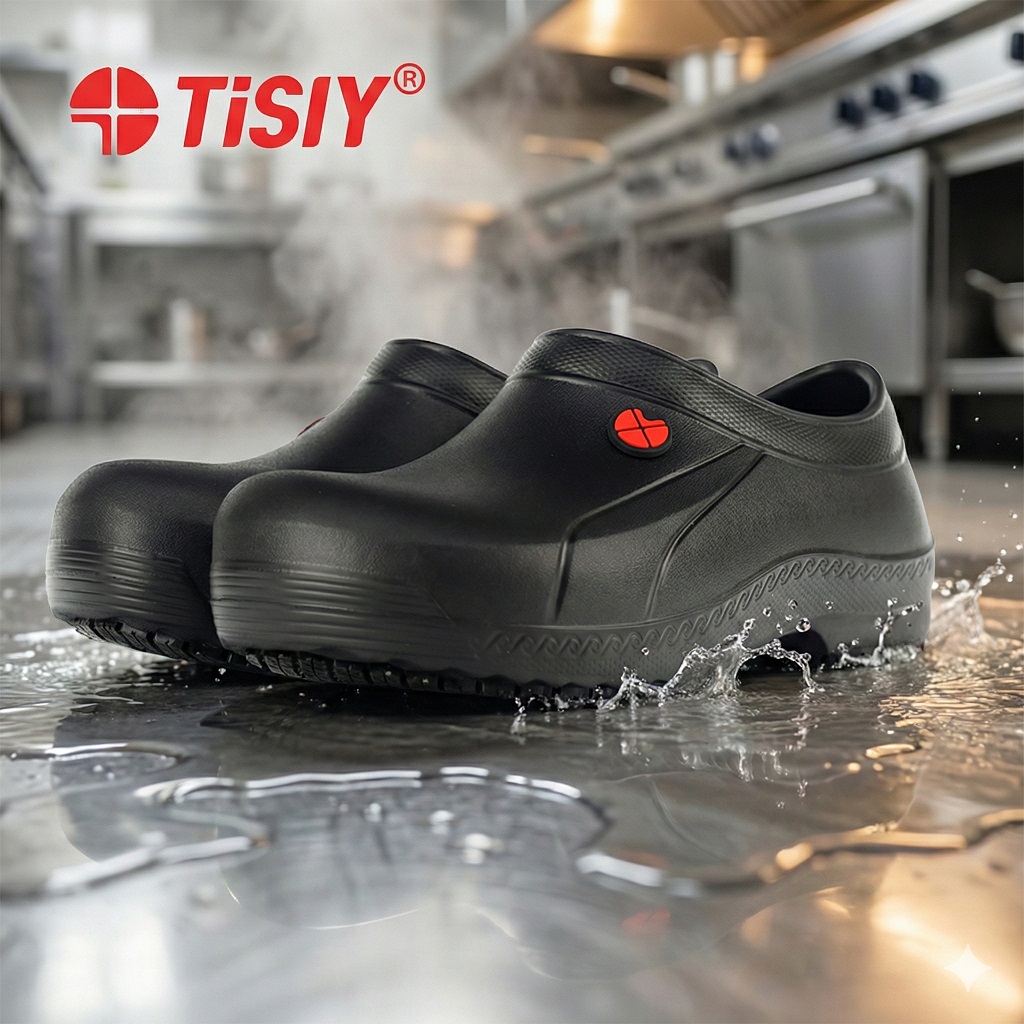 티슬리 미끄럼방지 주방화 조리화 식당 위생화 방수 안전슬리퍼 영양사 논슬립 제품 이미지