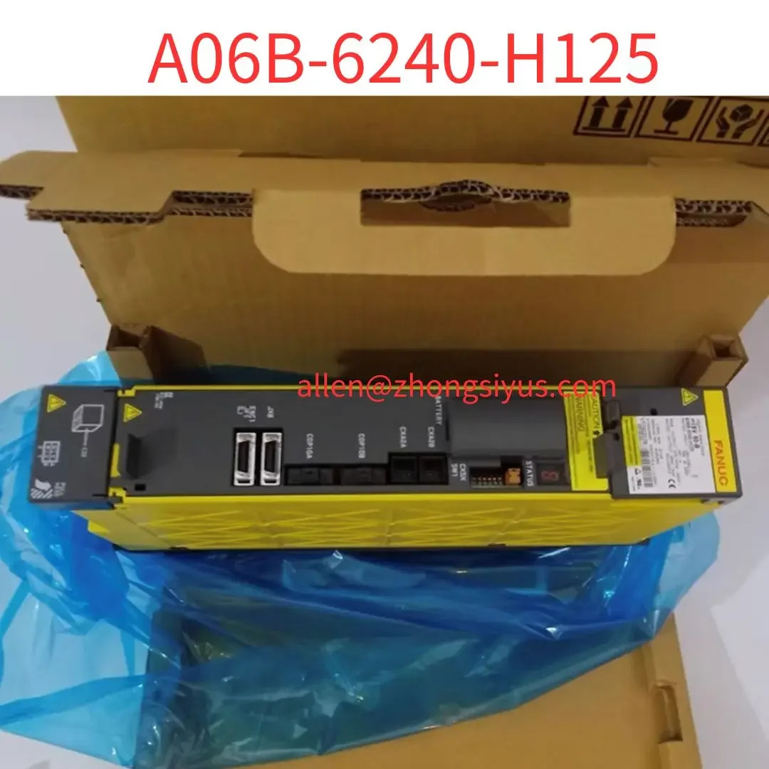 오리지널 서보 드라이버 A06B-6240-H125 신