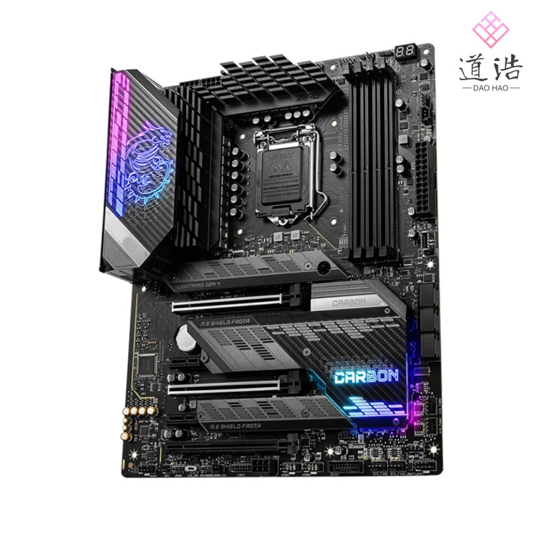 GNG 카본 와이파이 마더보드 128GB M.2 HDMI LGA 1200 DDR4 Z590 메인보드 리퍼 완료