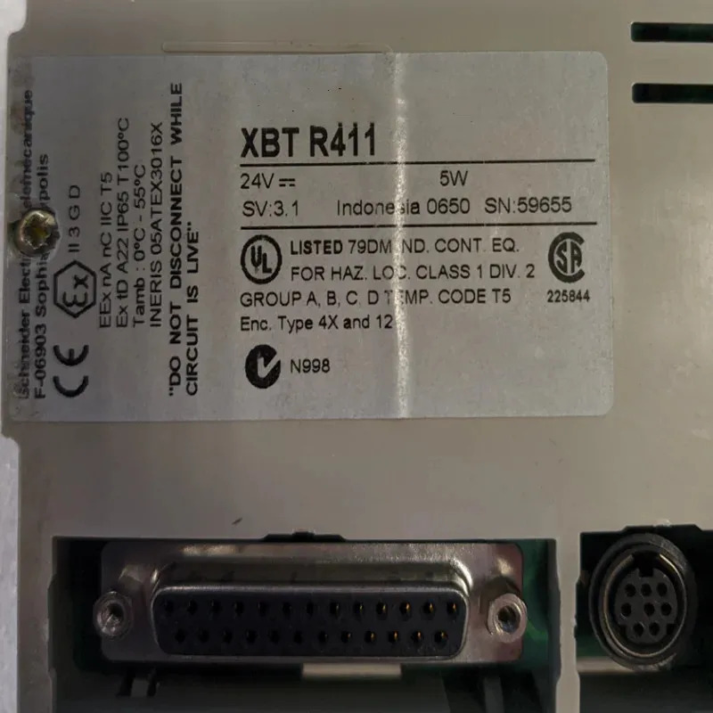 PLC 모듈 XBTR410 상태
