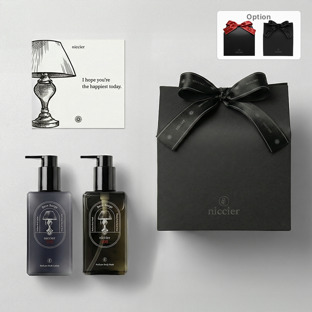 NEW 오 드 벨벳 퍼퓸 바디세트 로션 250 mL + 워시 250 mL 2종 SET 108 베세베제 명품 선물세트 남녀공용 기념일 향기선물
