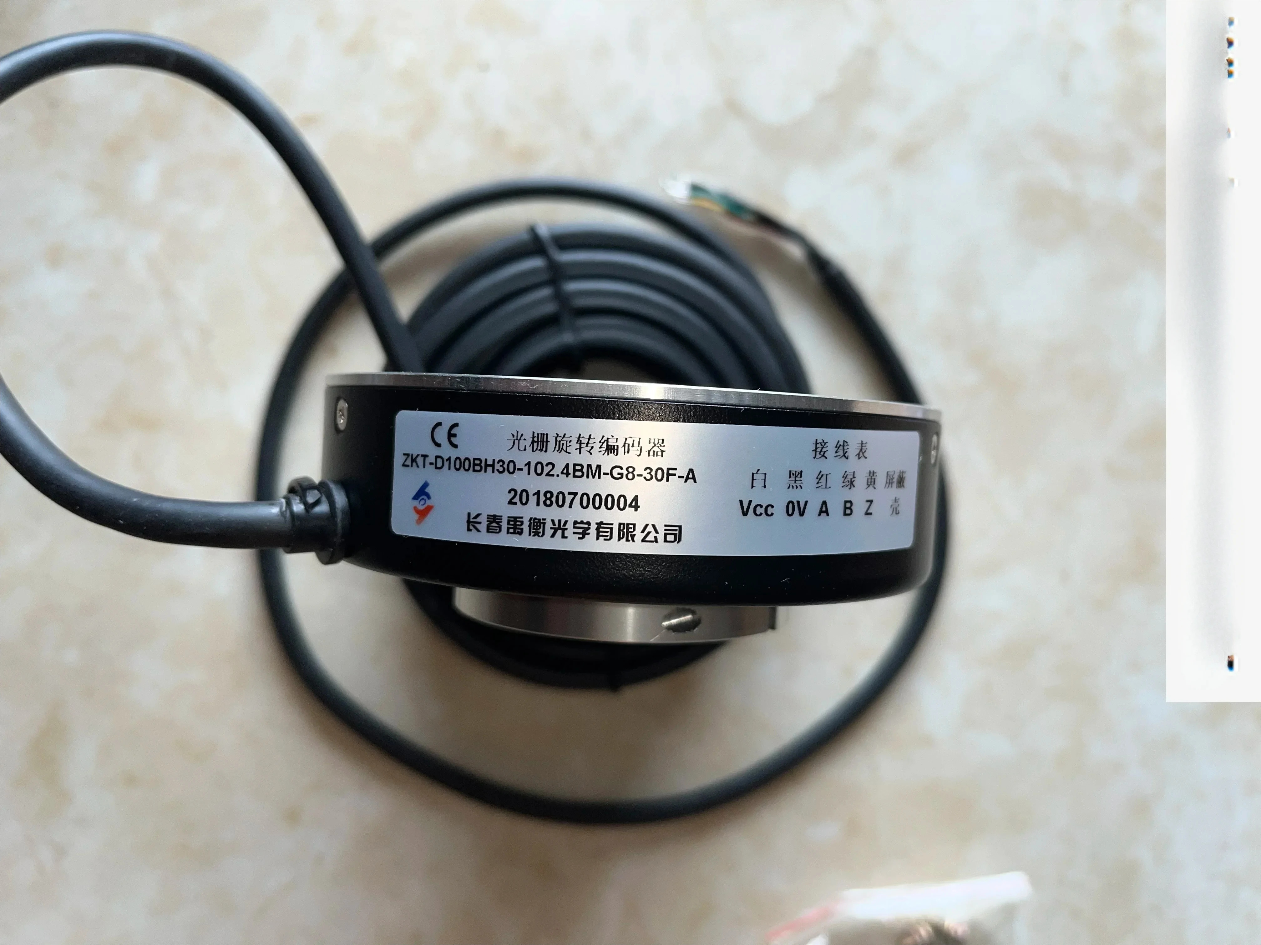 ZKT-D100BH30-102.4BM-G8-30F-A 원본 Changchun 래스터 스핀 인코더