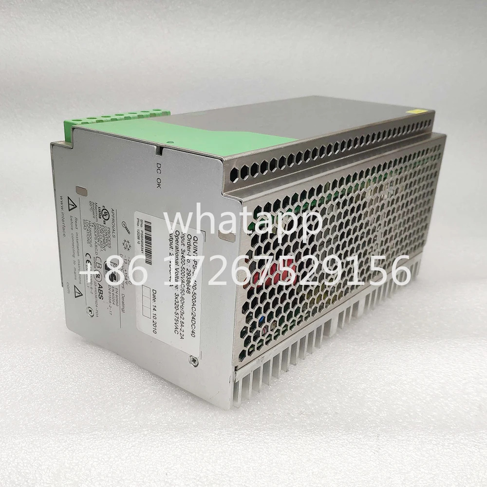 쿼인트 파워 2938646 Phoenix 스위칭 전원공급장치QUINT-PS-3X400-500AC/24DC/40 24VDC/40A