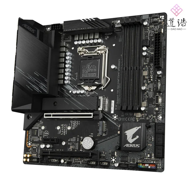 B560M AORUS ELITE Mtherboard 128GB HDMI DP M.2 LGA 1200 DDR4 마이크로 B560 메보드 완전 작동 리퍼