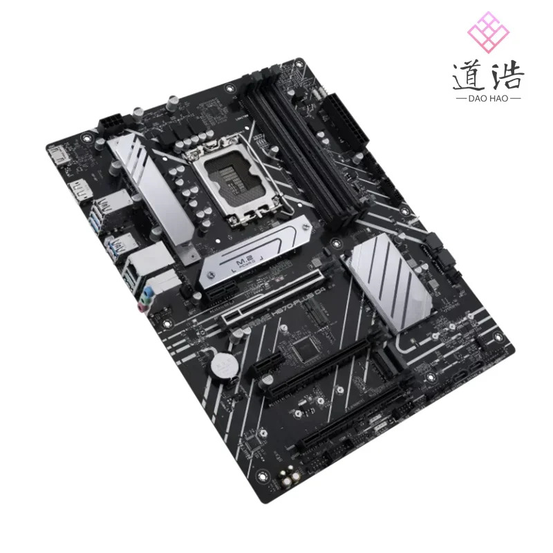 PRIME H670-PLUS D4 마더보드128GB HDMI PCI-E4.0 LGA 1700 DDR4 H670 메인보드 완전 작동 리퍼