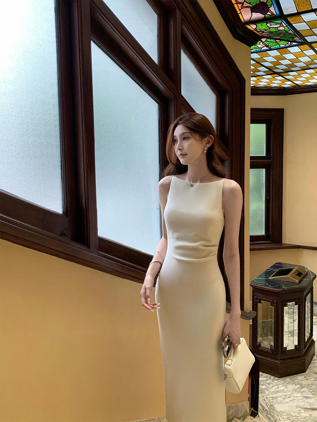 웨딩원피스 스냅드레스 브샤원피스 파티 이브닝 셀프 - 상품 이미지