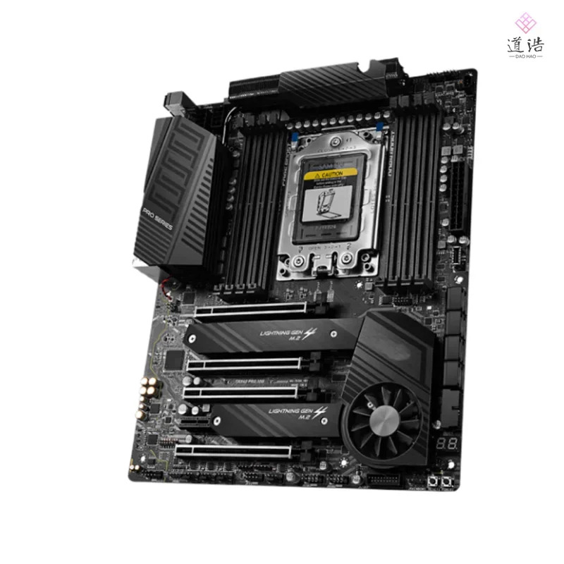 TRX40 PRO 10G 마더보드256GB DDR4 메인보드 완전 작동 리퍼