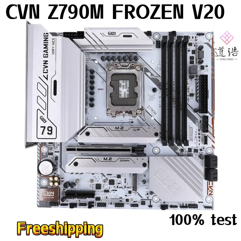 Colorful CVN Z790M FROZEN V20 마더보드 128GB HDMI DP M.2 LGA 1700 DDR4 마이크로 Z790 메인보드 리퍼 완료