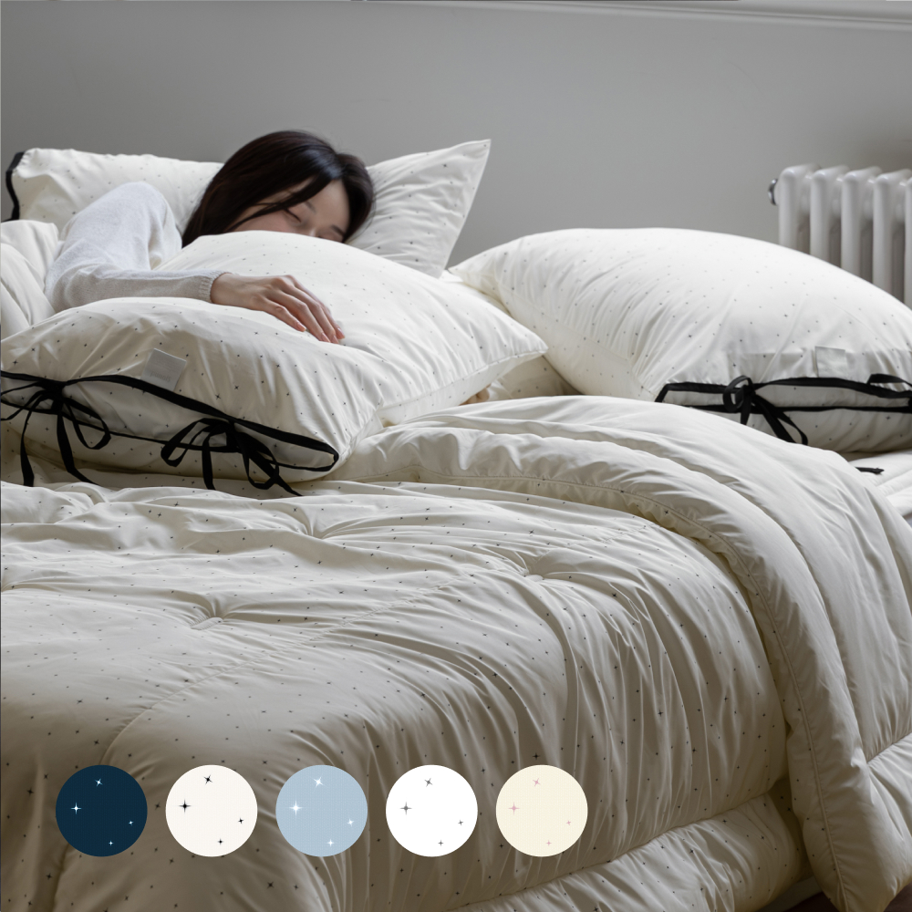 슬라운드 알러메디 스태리 알러지케어 먼지없는 사계절 리본 차렵이불 SS 제품 이미지