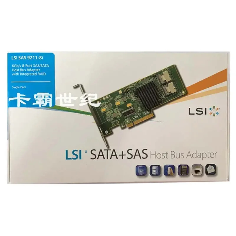 LSI/SAS/9211-8i 2008 6GB 8 포트 Hba 카드 확장 어레이