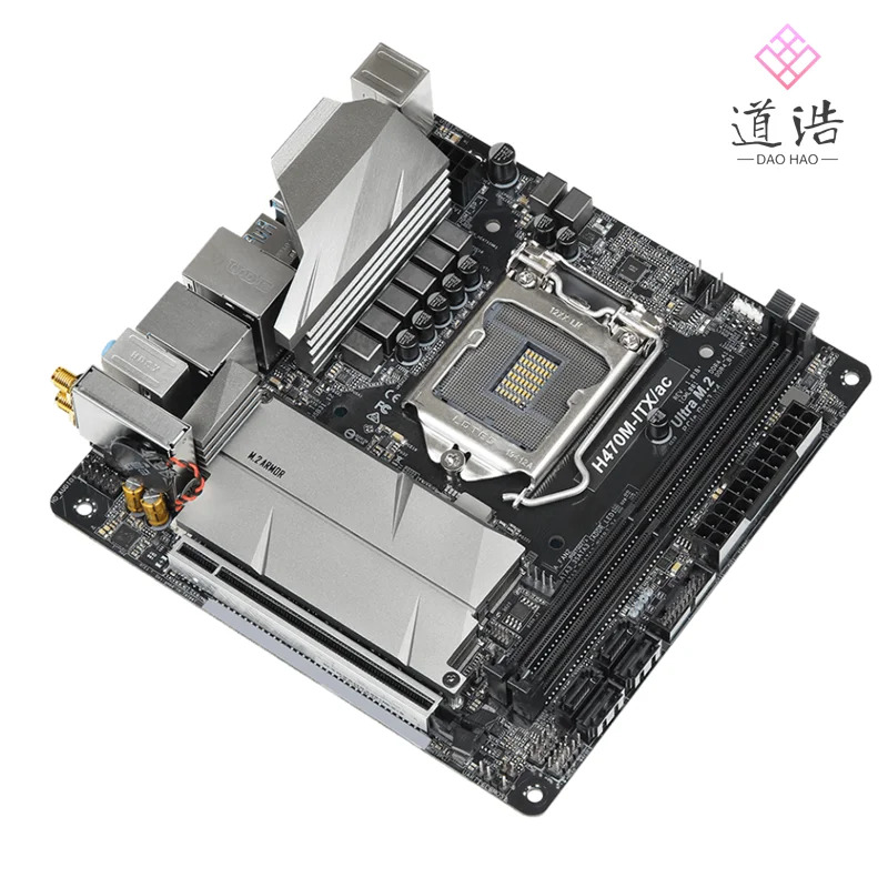 ASRock호환 H470M-ITX AC 마더보드리퍼 완료 메인보드 HDMI PCI-E3.0 M.2 LGA 1200 DDR4 Mini-ITX H470 64GB