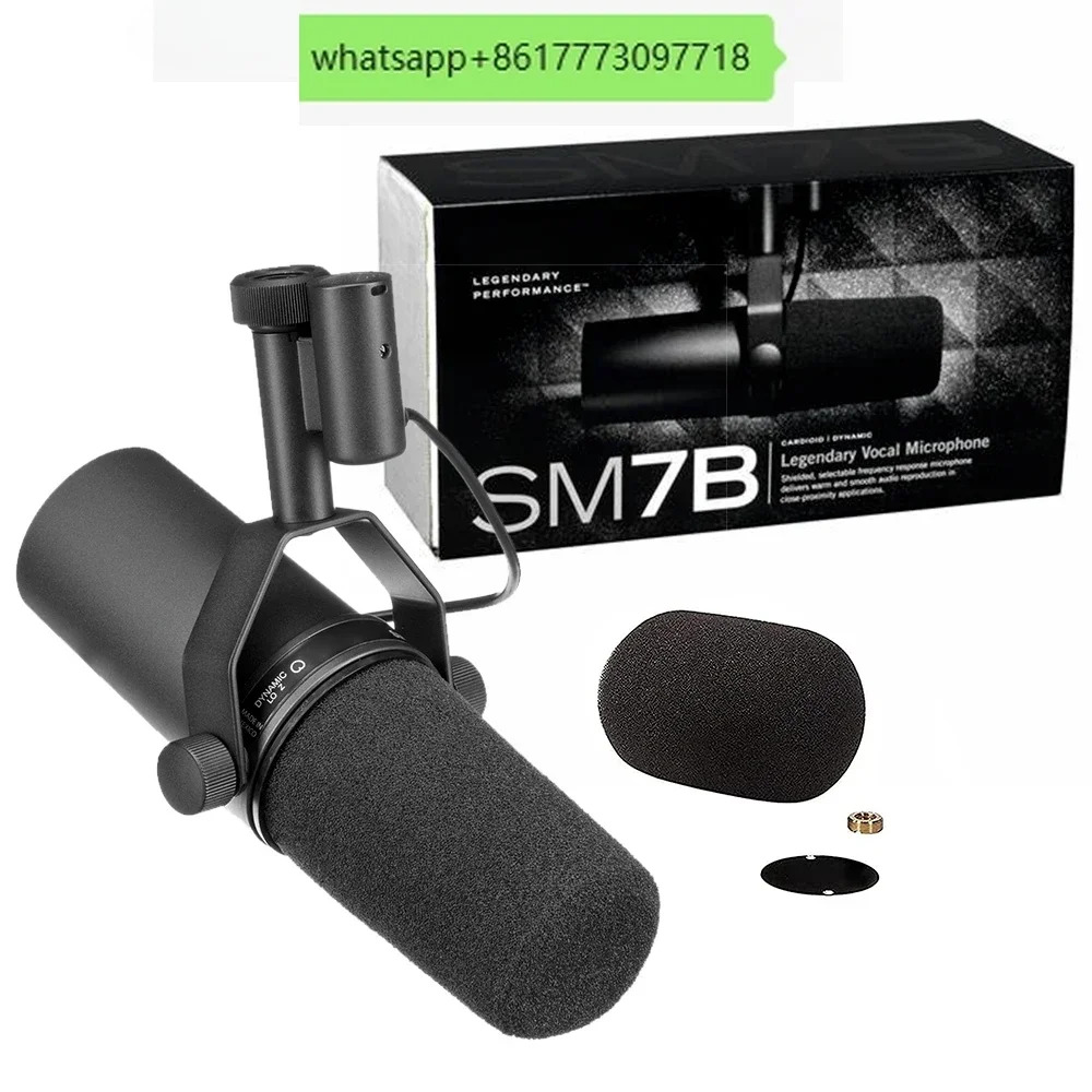 SM7B SM 7B 프로 리포터 인터뷰 노래 유선 USB 콘덴서 녹음 마이크 키트