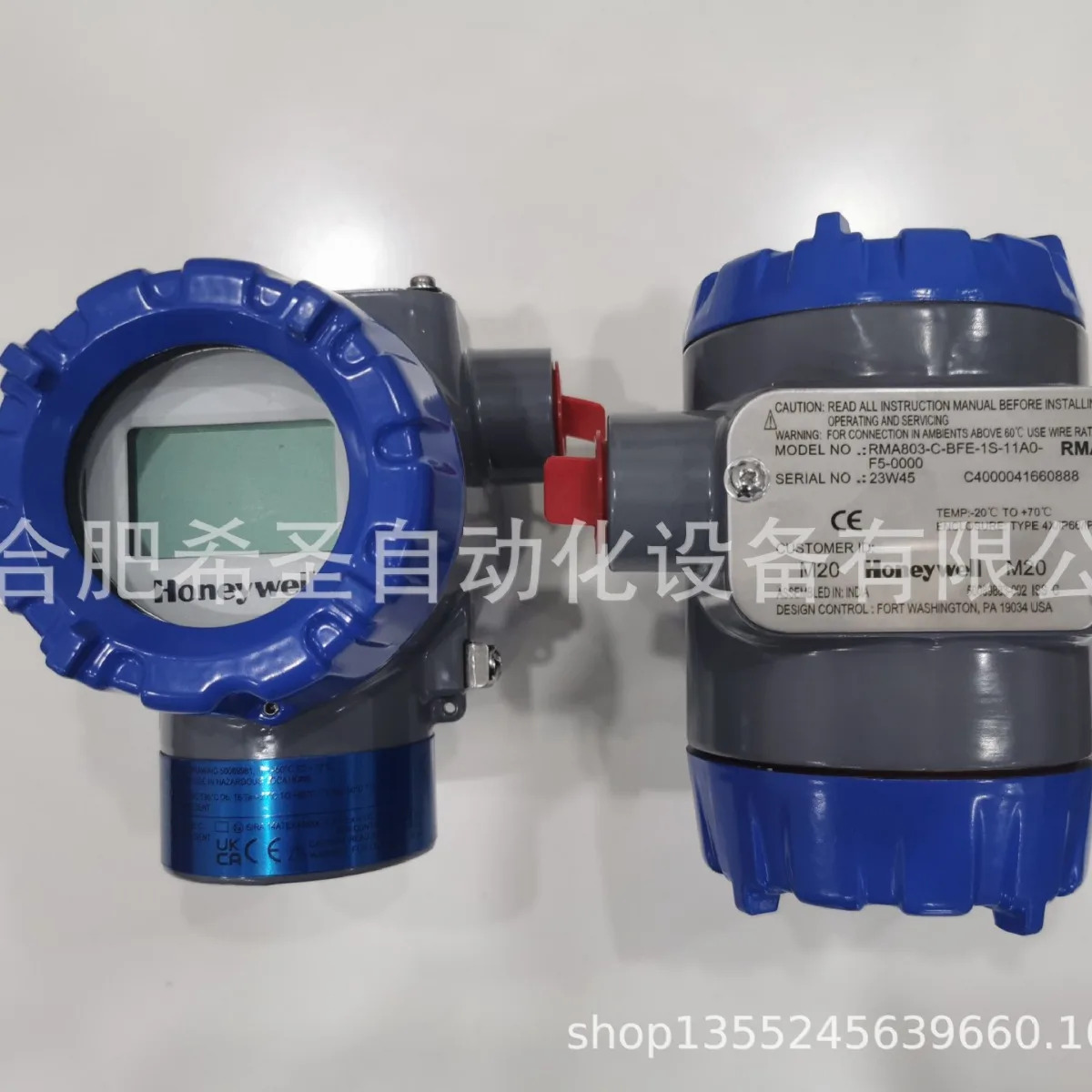 하니웰 온도 트랜스미터 RMA803-C-BFE-1S-11A0-F5-0000