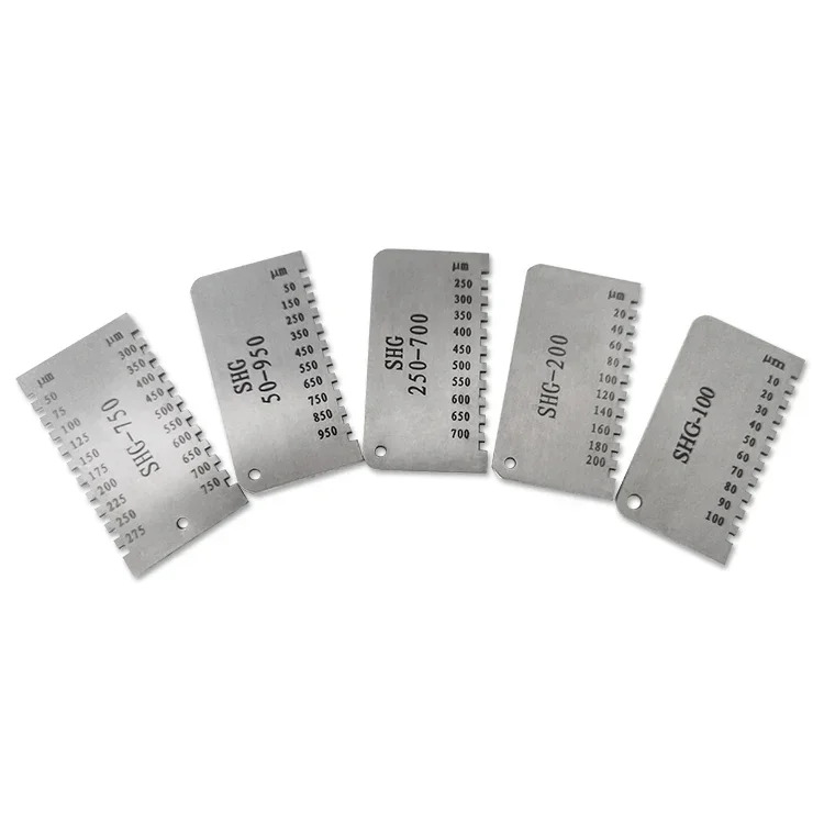 PS2630 스테인레스 스틸 빗 게이지 SHG 습식 필름 두께