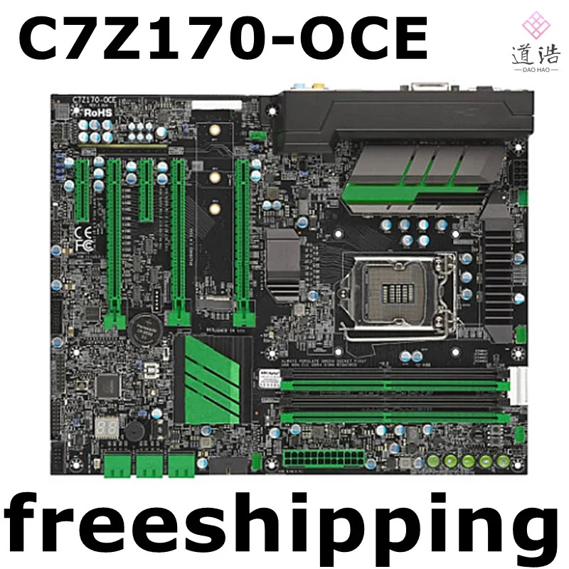 Supermicro C7Z170-OCE 마더보드64GB LGA 1151 DDR4 메인보드 완전 작동 리퍼