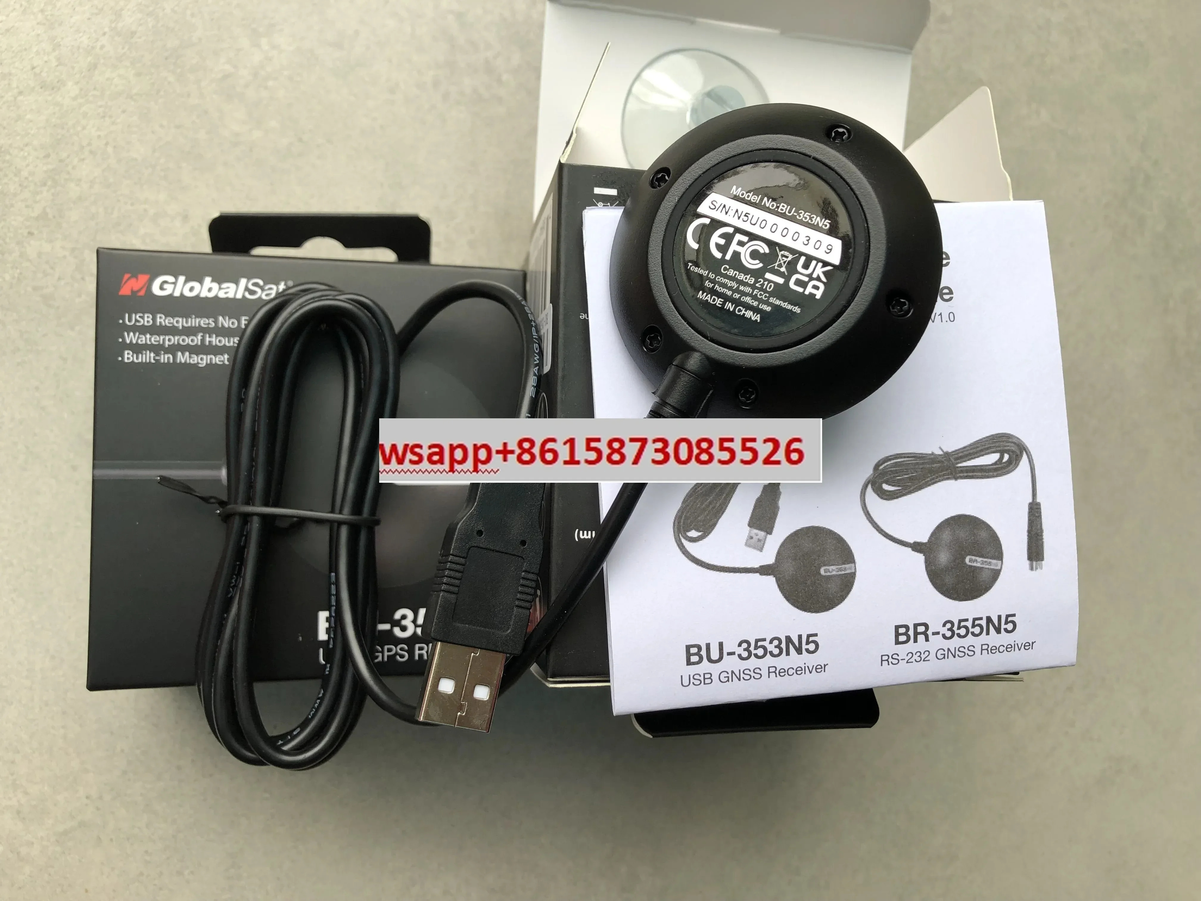 Huantian globalsat bu-353N5 노트북 GPS 수신기 USB 네트워크 최적화 경로 결정 모듈