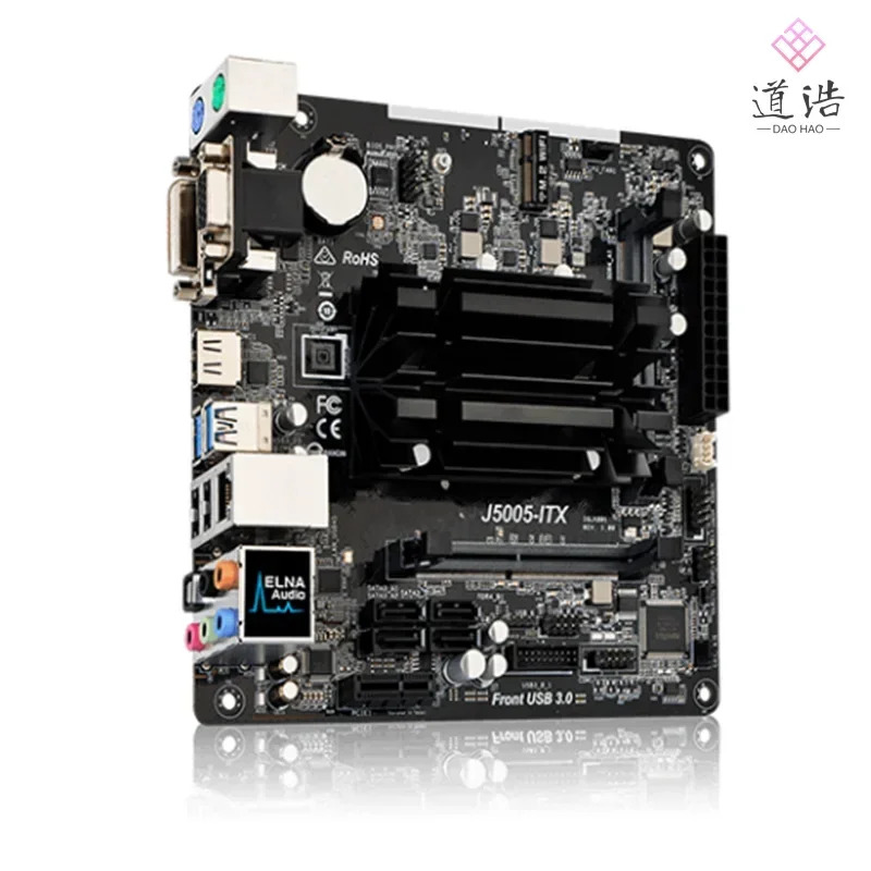 ASRock호환 J5005-ITX 마더보드8GB HDMI M.2 DDR4 Mini-ITX J5005 메인보드 완전 작동 리퍼