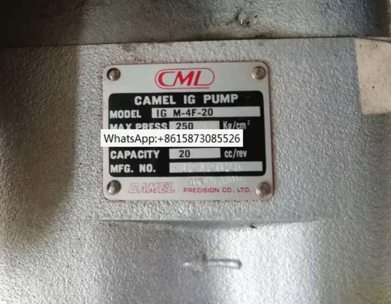 CML 오일 펌프 유압 기어 IGM호환-4F-20-R-20