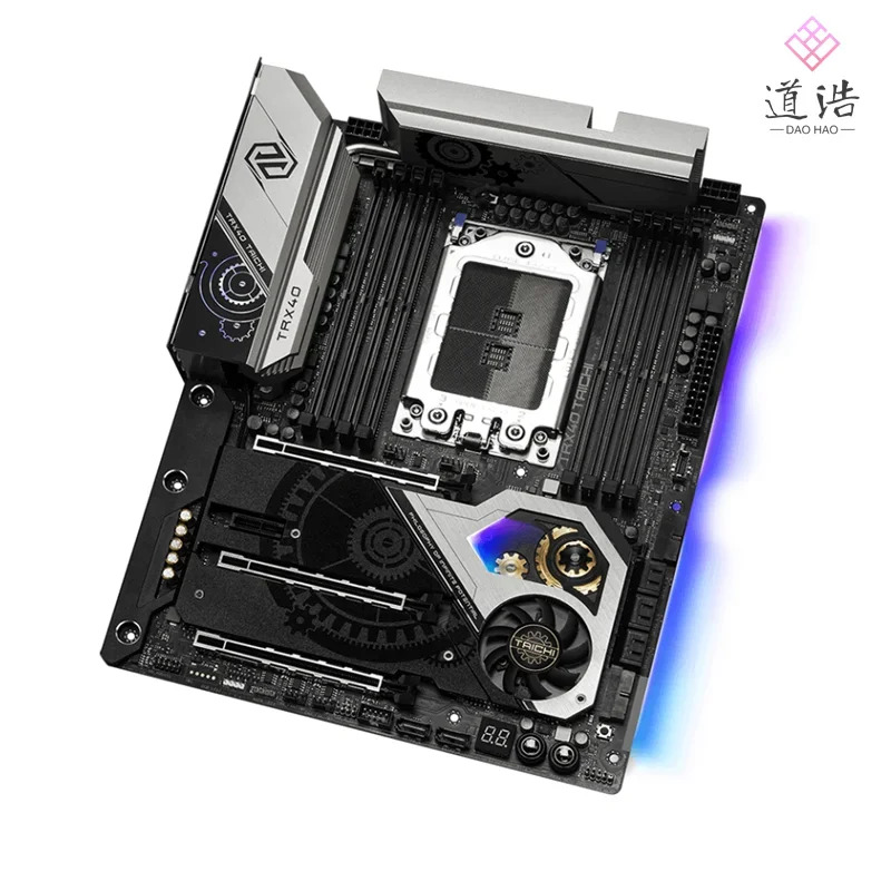 ASRock호환 TRX40 Taichi 마더보드 256GB 지원 Ryzen호환3th Threadripper CPU DDR4 메인보드 완전 작동 리퍼
