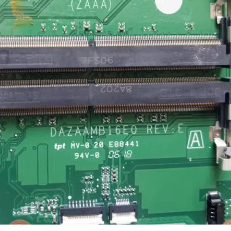 I5 CPU 940MX DDR4 메보드가 장착 된 Acer Aspire F5-573 E5-575G 노트북 마더보드 새 DAZAAMB16E0 완전 작동 리퍼